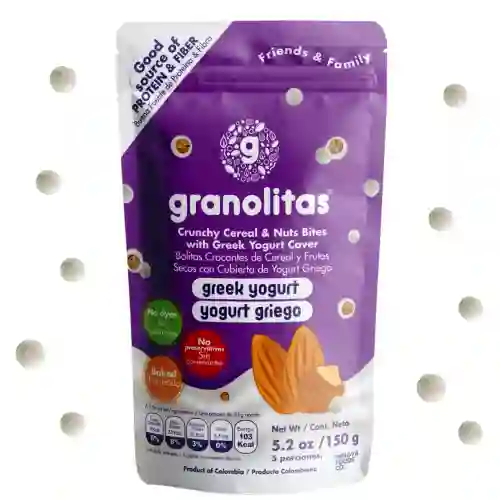 Granolitas de Yogurt Griego 150 gr