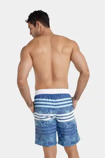 Pantaloneta Pacific Stripes 20 Pulgadas Hombre Talla S