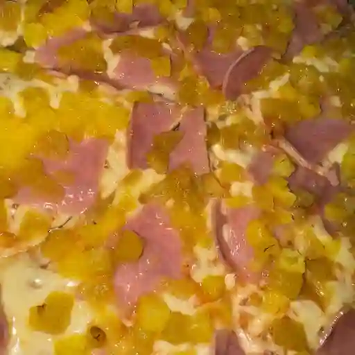 Pizza hawaiana personal