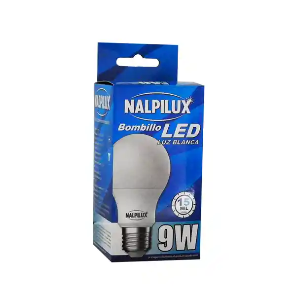 Nalpilux Bombillo Led Luz Blanca 9W