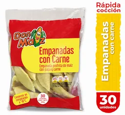 Empanadas Don Maiz Carne 30 Unidades. 600 G