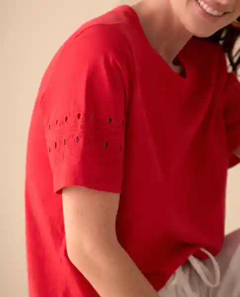 Camiseta Rojo Granada Oscuro Talla Talla XL 601G015 Esprit