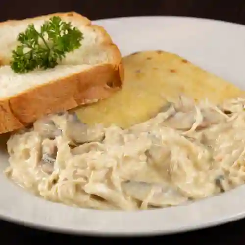 Crepe Pollo Champiñon