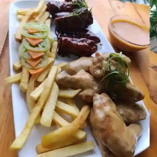 Alitas x15 piezas