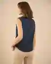 Camisa Azul Regio Ultraoscuro Talla M 411G018 Esprit