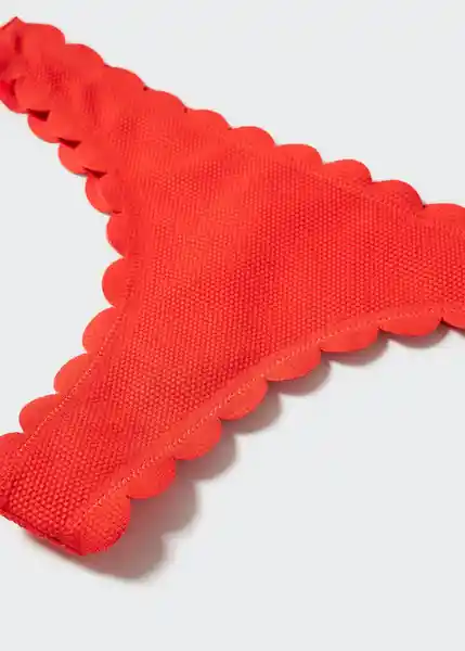 Braga Onditab Rojo Talla L Mujer Mango