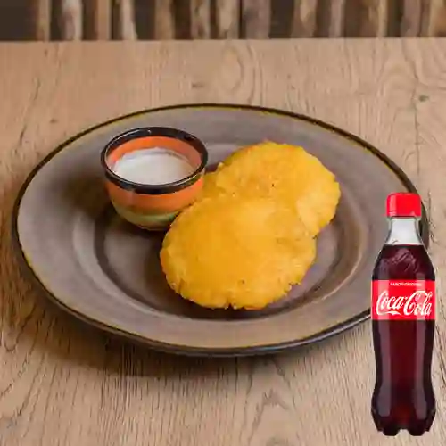 Combo Arepa de Huevo con Carne Molida + Coca-cola