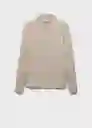 Jersey Antiguap Beige Talla L Hombre Mango