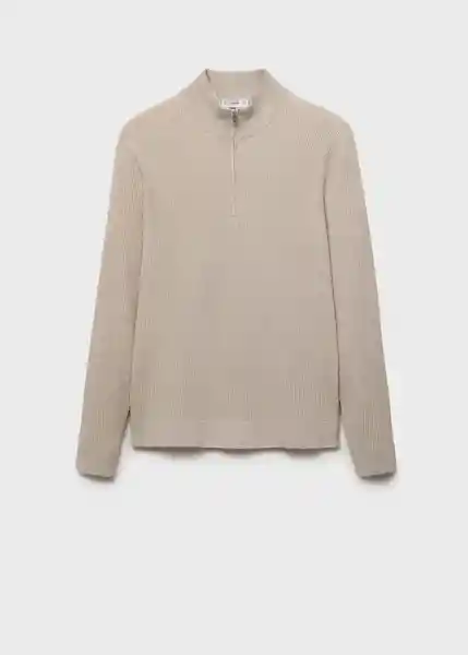 Jersey Antiguap Beige Talla L Hombre Mango