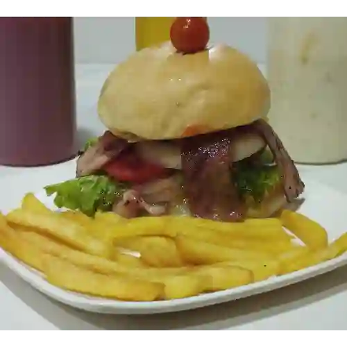 Hamburguesa de Carne con Tocineta