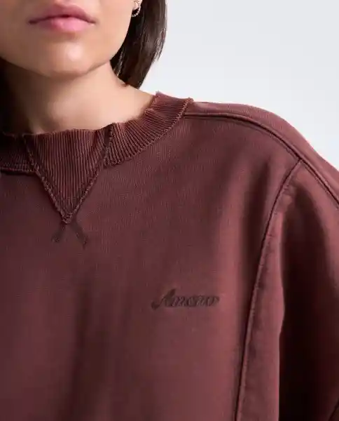 Buzo Mujer Café Talla M 689G001_CAF191420 Americanino