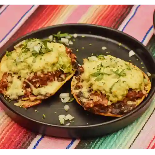 Tostaditas de Suadero de Res