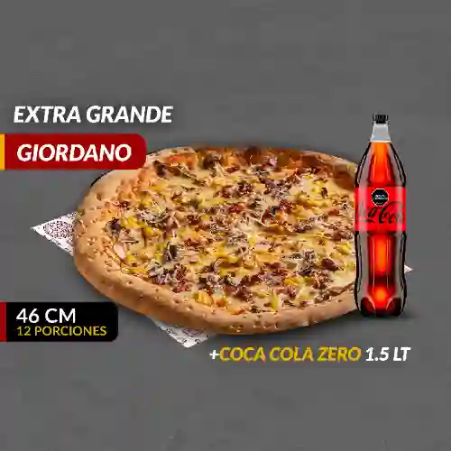 Pizza (xl) Giordano + Coca Cola Zer15l
