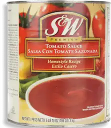 S&W Salsa Con Tomate Sazonada Estilo Casero