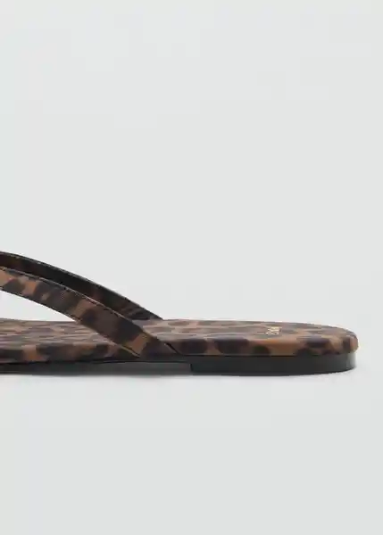 Sandalias Chiqui Negro Talla 37 Mujer Mango
