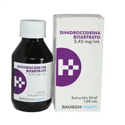 Humax Dihidrocodeína Bitartrato (2.42 mg/mL) 120 mL