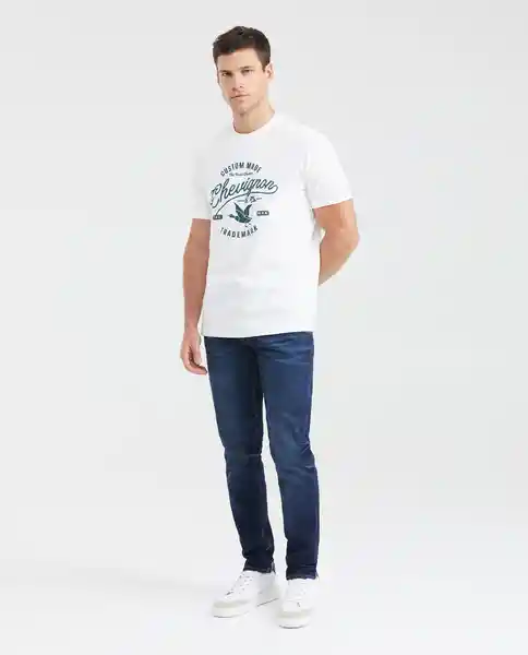 Camiseta Graphic Crudo Prístino Claro T L Chevignon