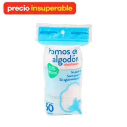 Ampm Pomos de Algodón Absorbentes 