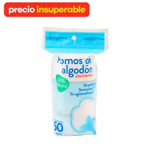 Ampm Pomos de Algodón Absorbentes 