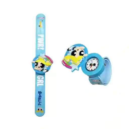 Reloj Infantil Serie Las Chicas Superpoderosas Azul Miniso