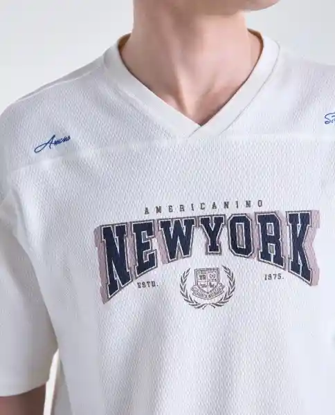 Camiseta Hombre Amarillo Talla XL 849G016_AMA110106 Americanino