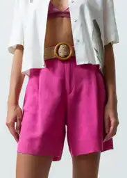 Short Mujer Color Verde Martini 10 452G303 Naf Naf