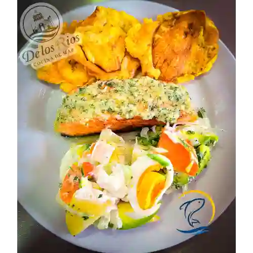Salmon Al Ajillo