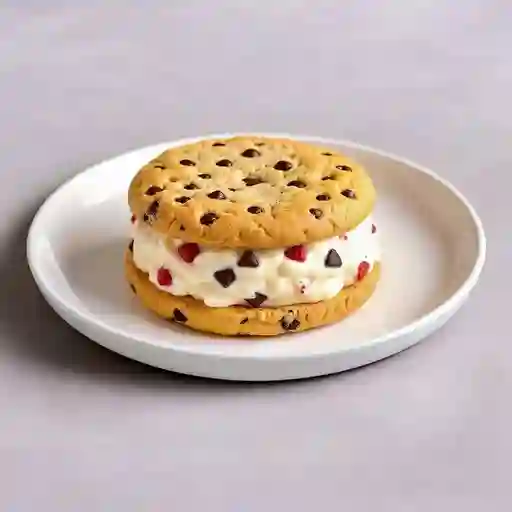 Sandwich Galleta Con Helado