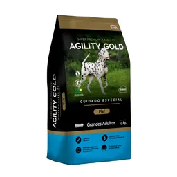Agility Gold Alimento para Perro Grandes Adultos Piel 