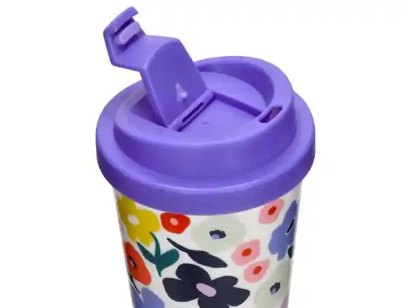 Vaso Térmico Print Plástico Morado Casaideas