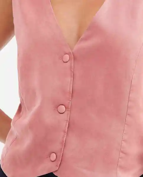 Camiseta Vest Crossback Rosa Libélula Medio Talla M Chevignon