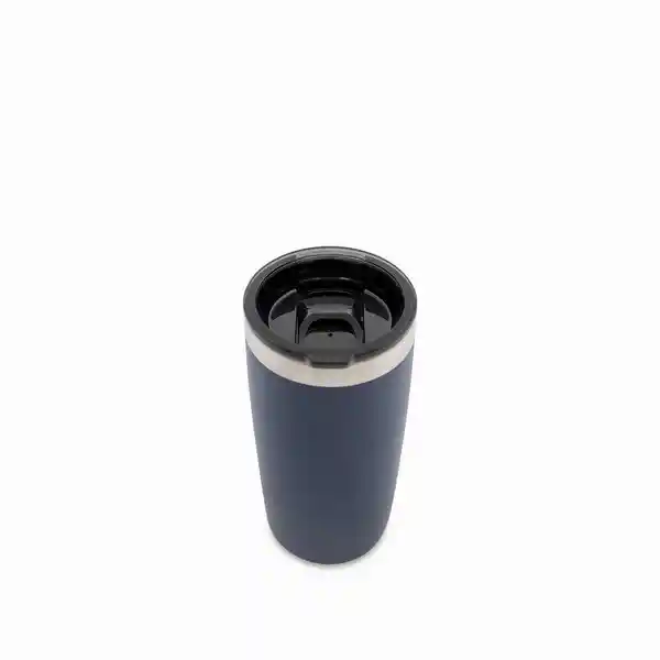Vaso Doble Pared Acero Azul Oscuro 320 mL Ambiente Gourmet