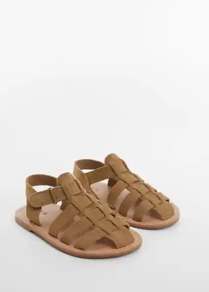 Sandalias Filipa Arena Talla 28 Niñas Mango