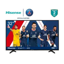 Hisense Televisor Led Hd Smart Tv 32 Pulgadas 32A3GV