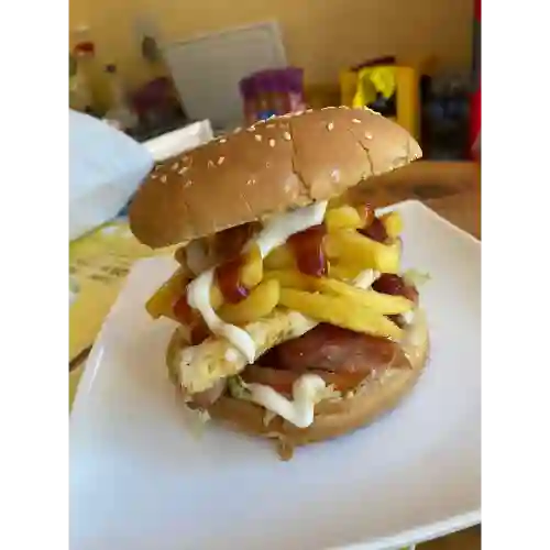 Hamburguesa con Chuleta