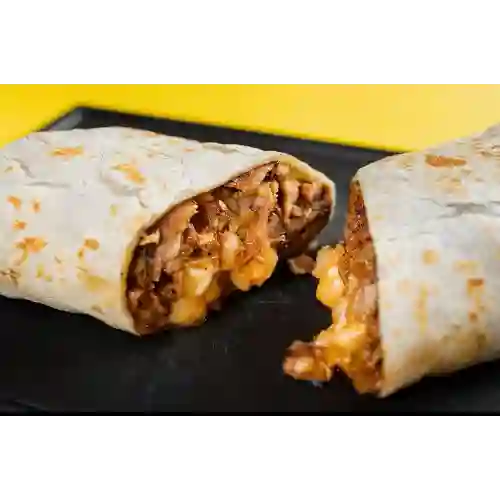 Burrito con Costra de Queso