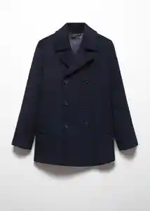 Abrigo Tinof Navy Talla XXL Hombre Mango