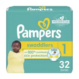 Pampers Swaddlers Pañales Talla 1