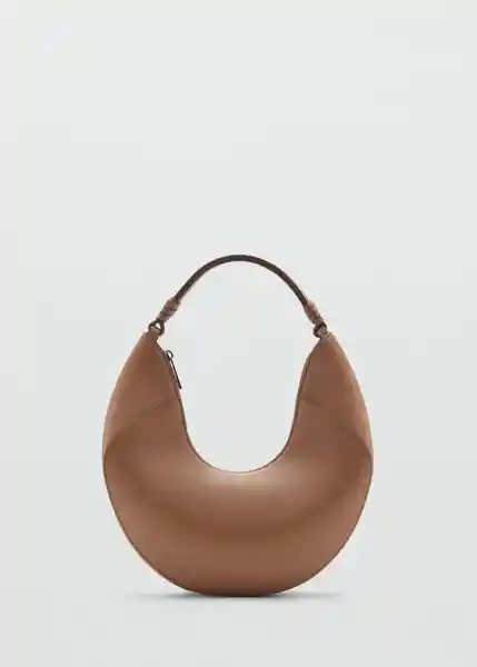 Bolso M Lolo Camel Talla 99 Mujer Mango