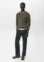 Jersey Antigua Oliva Talla M Hombre Mango