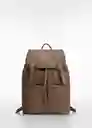 Mochila Chiabag Marron Talla 99 Hombre Mango