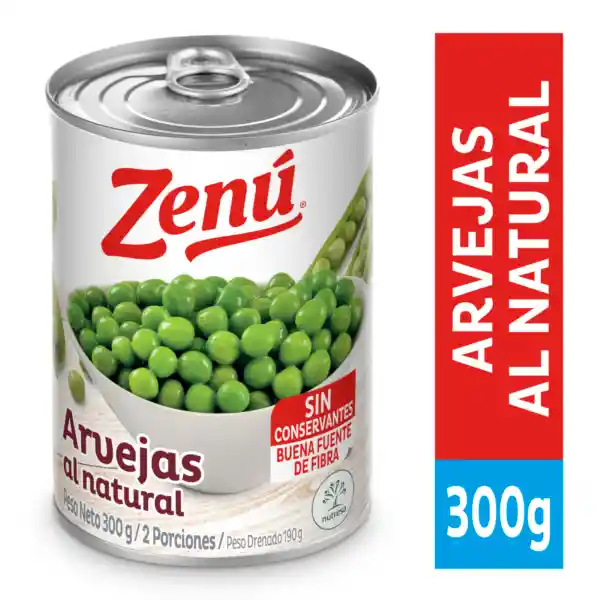 Zenú Arvejas al Natural