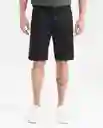 Short Elasticated Waist Negro Sombrío Ultra Oscuro 36 Chevignon