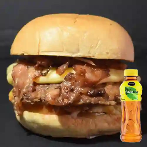 Combo Hamburguesa Especial + Fuze Tea Limón 400ML