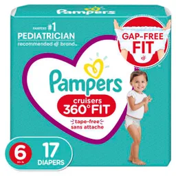 Pampers Cruisers 360 Fit Pañales Talla 6
