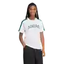 Adidas Camiseta L Softs Manga Corta Mujer Blanco Talla M