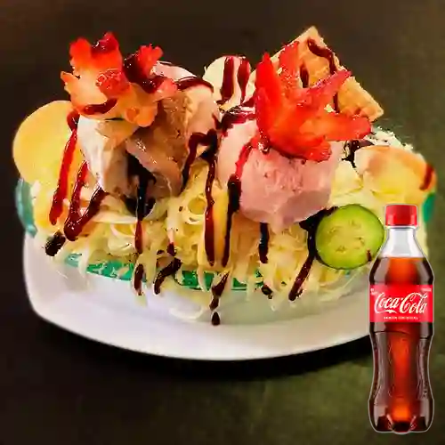 Combo Ensalada Grande + Coca Cola Original 400 ml