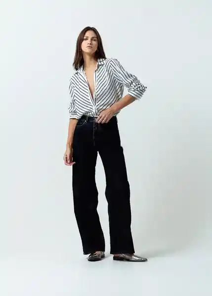 Camisa Eva Mujer Crudo Puro Claro T L 512G310 Naf Naf