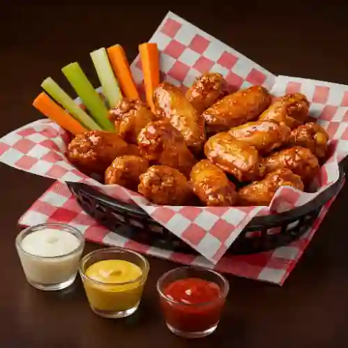 20 Piezas de Alitas en Combo