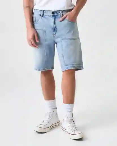 Bermuda Hombre Azul Talla 32 552G007_AZU114604 Americanino
